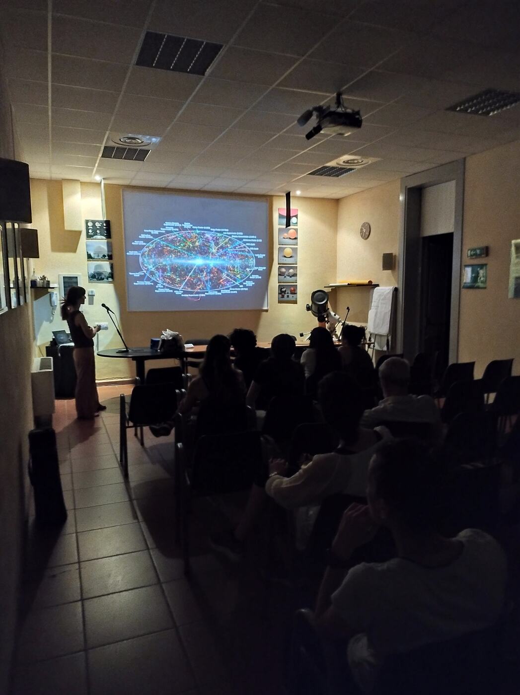 Conferenza al Planetario di Lecco